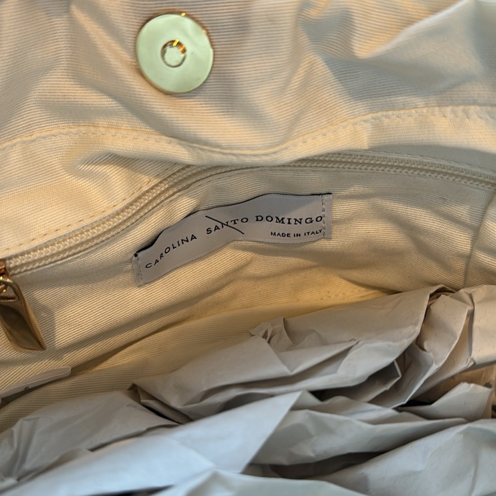 Carolina Santo Domingo Raffia Tote - Picture 3 of 7